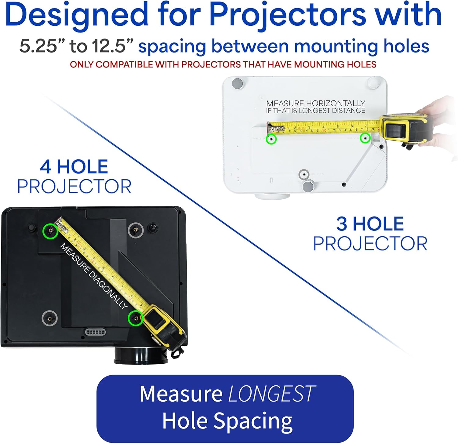 بهترین پایه سقفی تلسکوپی پروژکتور برای کلاس، سالن کنفرانس و سینمای خانگی (راهنمای جامع ۲۰۲۵)