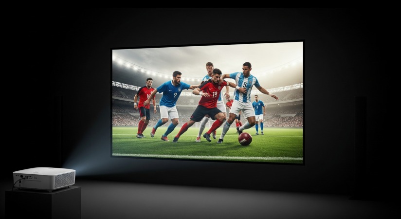 چرا پروژکتورهای 4K میان علاقه‌مندان فوتبال محبوب شده‌اند؟