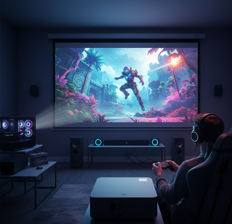 چه ویژگی هایی درپروژکتور برای بازی و گیمینگ ضروری اند ؟ راهنمای فنی برای تازه کار ها