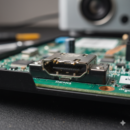 تعمیر HDMI Port در پروژکتورهای Epson و BenQ بعد از نوسان برق یا ضربه