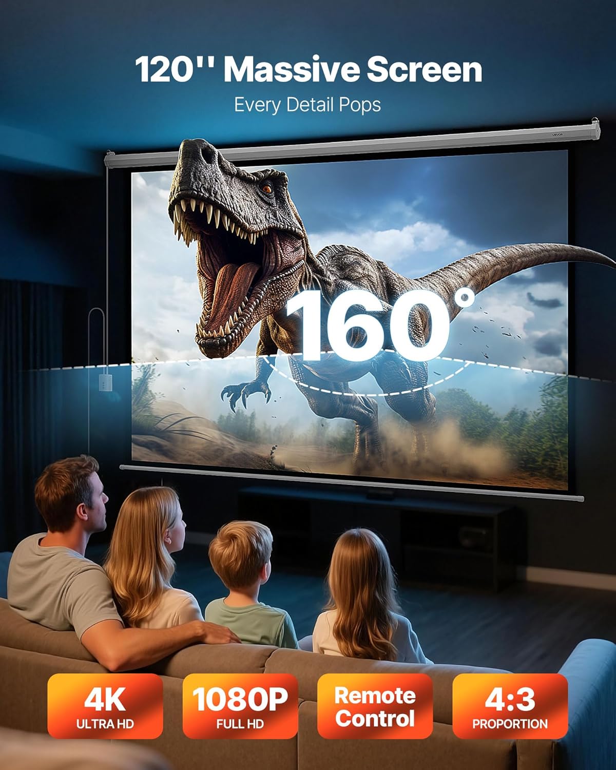 راهنمای خرید پرده نمایش برقی ۳×۳ برای کلاس، سالن کنفرانس و استودیو