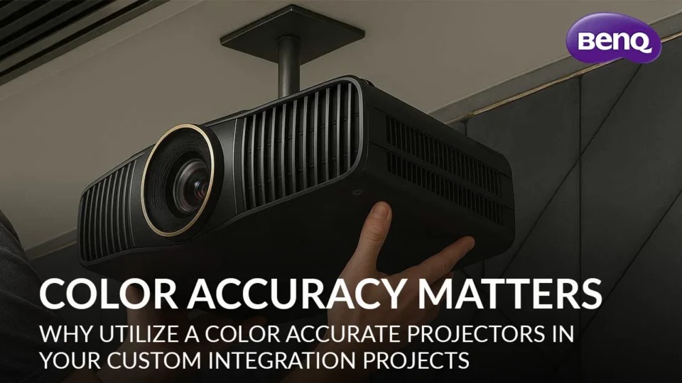 چرا باید در پروژههای حرفهای از ویدئو پروژکتورهای با دقت رنگ بالا استفاده کرد؟