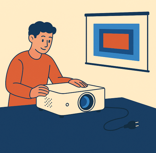 اهمیت آموزش استفاده صحیح از ویدئو پروژکتور استوک و دست دوم