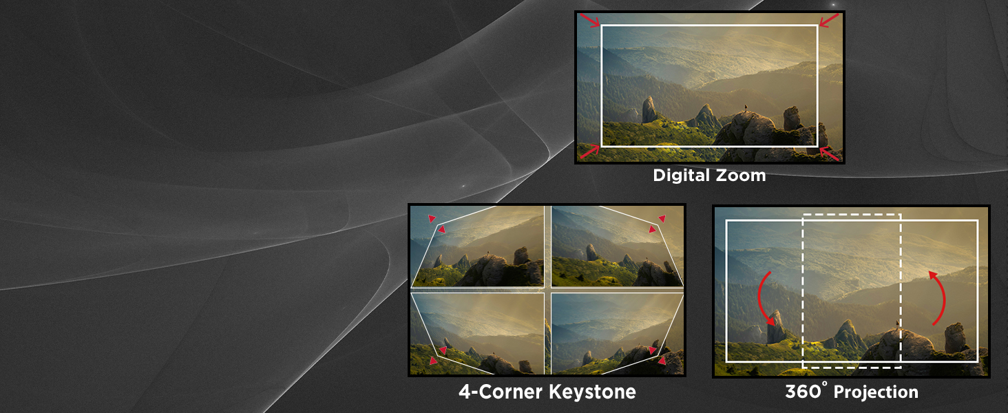 ترفندهای استفاده از پروژکتور در اتاق‌های کوچک بدون پرده و با نور روز