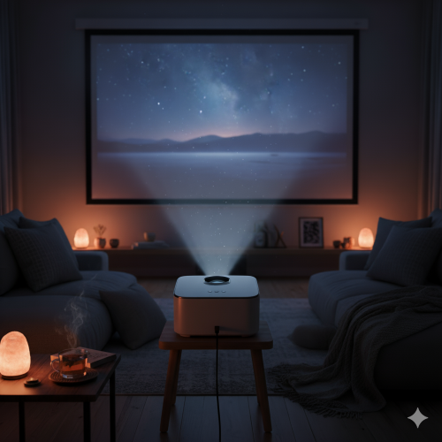 پروژکتور کم‌صدا: سینما خانگی بدون مزاحمت حتی در سکوت شب